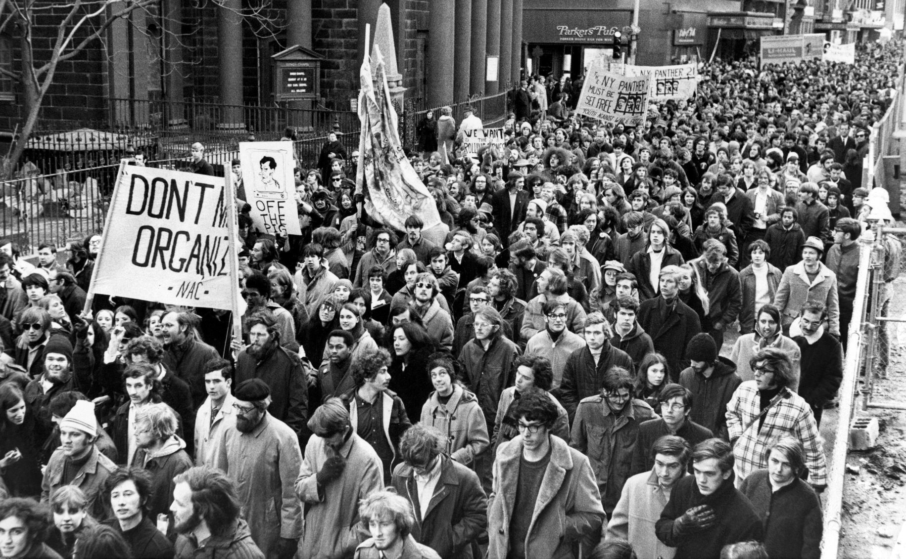 1970: Anti-war Demonstrators
